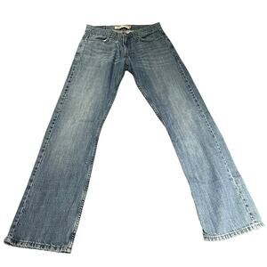 Levi's 514 Men's W31 x L32 light washed blue straight leg denim jeans